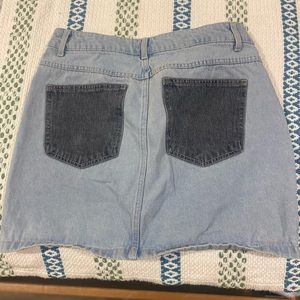 Mini Jean skirt size 8